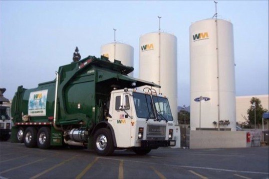 Waste Management waste management, natural gas refuse truck, alternative transportation, green transportation, eco transportation, green truck, eco truck, sustainable tranportation, altamont landfill