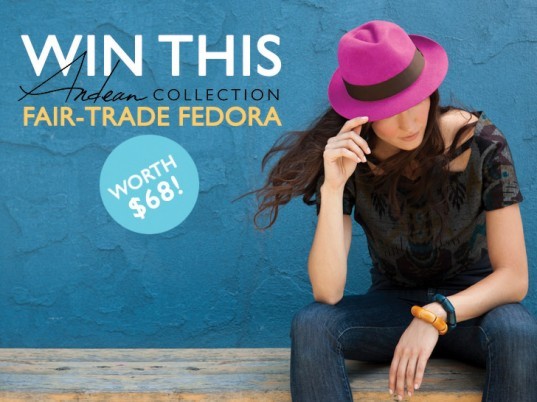 The Andean Collection, fair-trade fashion, fair-trade clothing, fair-trade accessories, eco-friendly hats, sustainable hats, eco-fashion, sustainable fashion, green fashion, ethical fashion, sustainable style, eco-fashion giveaways