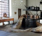 Artist Kate MccGwire Creates Fluid Sculptures from Thousands of Recycled Feathers