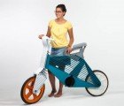 Colorful Frii Concept Bike is Built from Injection-Molded Recycled Plastic