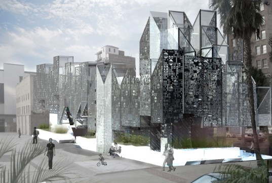 8977_ETDC-LA_Render_EXT-02.jpg (RE) CONFIGURED-ECOLOGIES, Shipping Container Structures , Long Beach, cargotecture, shipping container buildings, eco architecture , green design, eco design, recycled shipping containers, shipping container, sustainable design, reconfigured ecologies