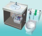Sloan’s Innovative AQUS Grey Water Toilet System Recycles Your Sink Water