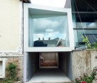 Parasitic Rehearsal Room Hangs Between Two Parisian Homes
