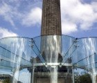Edinburgh’s New Prismatic Solar Pavilion Acts As a Giant Sun Dial