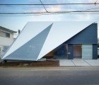 Kodaira Shi: Toyko Residence is Covered in a Tent to Create a Private Shaded Garden