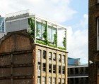 Gorgeous Rooftop Garden Apartment Grows Above a Warehouse in London