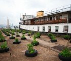 Last Surviving Ellis Island Ferry Transformed Into a Floating Home