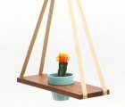 A-Frame Hanging Planter Turns Your Plants Into Trapeze Artists