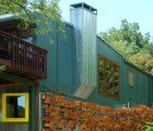 LZT Architects Create a Colorful Haven Out of a Dark Garage in Austin