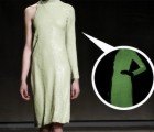 Natural Disaster Couture: Halston’s Glow-in-the-Dark Sequin Gown