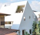 The Montblanc House is a Heavenly White Mountain of a Home in Japan