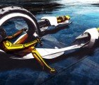 Michal Jelinek’s Black Ice Glider Is a Fuel Cell-Powered Winter Wonder Vehicle