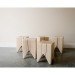 stump stools, kalon studios, wood stumps, tree stump chairs, fsc furniture, fsc wood stools, tree stump stools, modern green furniture