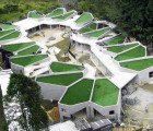 Cellular Green-Roofed Pajariro Jardin Infantil La Aurora Kindergarten Sprouts in Colombia