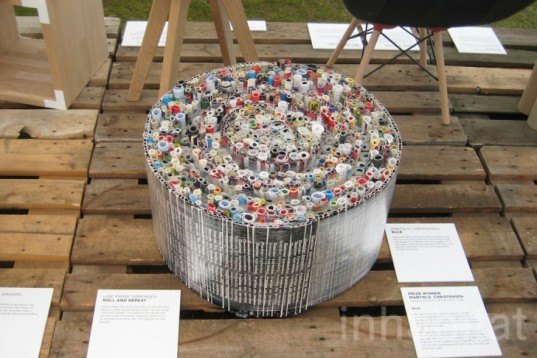 Recycled Materials,Green Products,Green Materials,Green Lighting,green furniture,green furniture,Eco Textiles,Eco Textiles,Contests,Art,recycled wood,recycled bikes,recycled plastic bags,recycled bottles,copenhagen design week 2011,Kolding School of Design,Aarhus School of Architecture