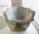 Mathias Bengtsson’s Zebra-Like Biodegradable Paper Chair Brings Danish Design to the Cutting Edge