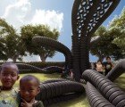 AnneMarie van Splunter’s ‘Rubber Tree’ Turns Used Tires Into a Spectacular Playground
