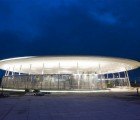 Malmö’s New Hyllie Train Station Hovers Like a UFO Over the Tracks