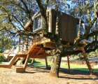 Cork-Clad Treehouse Grows Roots & Intermingles with the Branches