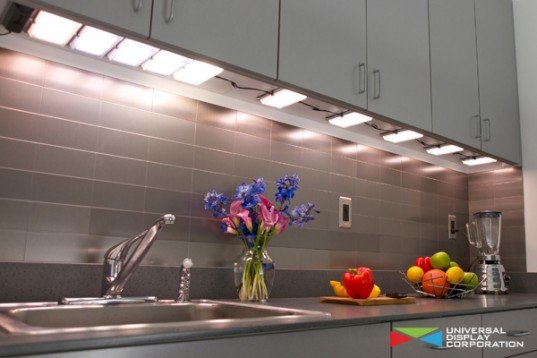 Universal Display, OLED, lighting, eco, sustainable, efficacy, kitchen, wattage, undercabinet, DOE, Department of Energy