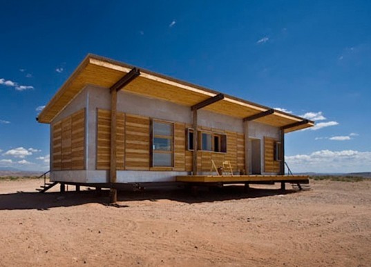 rammed earth, clay, passive design, solar water heater, solar panels, southern exposure, solar gain, glazing, Design Build Bluff, Utah, Navajo, Suzie Whitehorse, natural cooling, natural ventilation