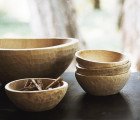 Beautiful Birch Bowls are Hand Carved From Sustainably Sourced Wood