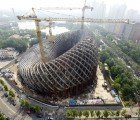 Sprialing Phoenix International Media Center Rises in Beijing