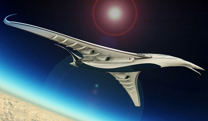 Lockheed Stratoliner, hydrogen jet, zero emissions jet, long-distance jet, high-altitude jet, green aircraft design, green transportation, alternative transportation, William Brown