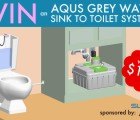 GIVEAWAY: Enter to Win a Sloan AQUS Grey Water Toilet System That Recycles Your Sink Water (Worth $189)!