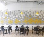 Industrial Warehouse Transformed into a Colorful Learning Environment in Stockholm