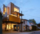 Innovative Front to Back Infill House Creates Two Separate Homes On a Small Lot