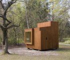 Fantastic Prefab Read-Nest is a Tiny Wooden Cube Perfect for Booklovers