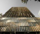 South Melbourne’s Elm Apartments Feature a Striking Louvered Leaf Screen Façade