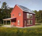 Bright Red GO Home is a LEED Platinum House That Packs a Green Energy Punch