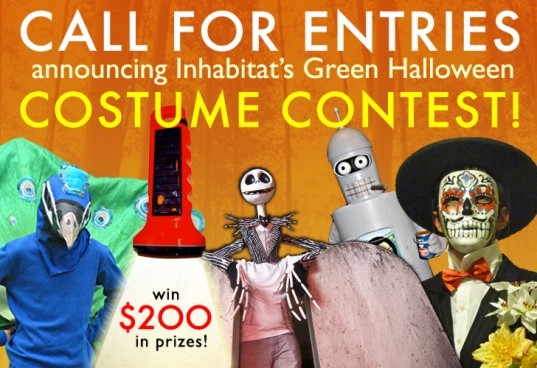 costume contest, diy halloween costume, eco costumes, eco halloween, eco halloween costume, green costumes, green halloween, halloween costume contest, handmade halloween costume, Inhabitat 2011 Green Halloween Costume Contest, organic halloween costume, Do-It-Yourself Halloween Costume, home made halloween costume, green halloween costume contest 