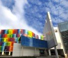 Adin Design’s Rainbow-Hued Glass Facade Adds a Bright Splash of Color to Kolkata, India
