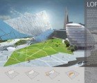RCDF’s LOFT is a Glimmering Structure Filled with Sustainable Systems
