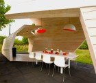 Za Bor Builds a Beautiful Sea Wave Gazebo for a Russian Reality TV Show