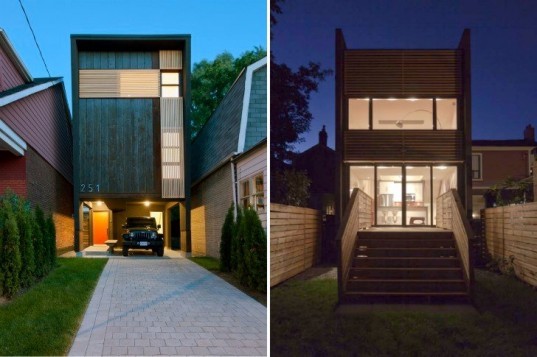 Shaft House, atelier rzlbd, toronto, small space living, urban infill, narrow light, sustainable design