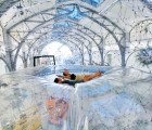 Visitors Can Climb In and On Tomas Saraceno’s Plant-Filled Geodesic Bubble Art