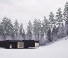 Twins: Vacation Homes for Two Brothers Engage With Snowy Landscape and One Another