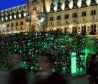 Zero Emission Pavilion Made From Hundreds of Seasonal Tree Cuttings For Climate Week in Hamburg