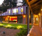 Aptos Retreat is a Cozy California Home Wrapped in Reclaimed Barn Wood and Corten Steel