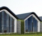 Arkus’ Green-Walled Eco Office is a Flexible Workspace that Blends Into its Surroundings