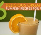 Six Yummy Organic Pumpkin Recipes You Can Make Today!