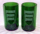 Groovy Green Glass Creates Cool Handmade Glasses from Discarded Bottles