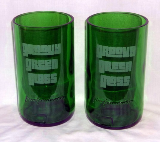 groovy green glass groovy green glass, recycled glass, recycled glass tumblers, glass tumblers, eco glass, recycled cups, eco cups, eco drinking glasses