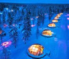 Thermal Glass Igloos Offer Views of the Northern Lights at Finland’s Hotel Kakslauttanen