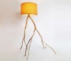 Meghan Finkel Creates Spindly Sustainable Lamps from Fallen Tree Branches