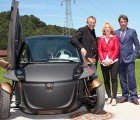 The KTM E3W Electric Concept Features Lamborghini-Style Scissor Doors for Tight Urban Spaces